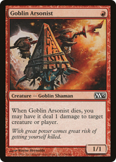 Pirômano Goblin / Goblin Arsonist - Magic: The Gathering - MoxLand